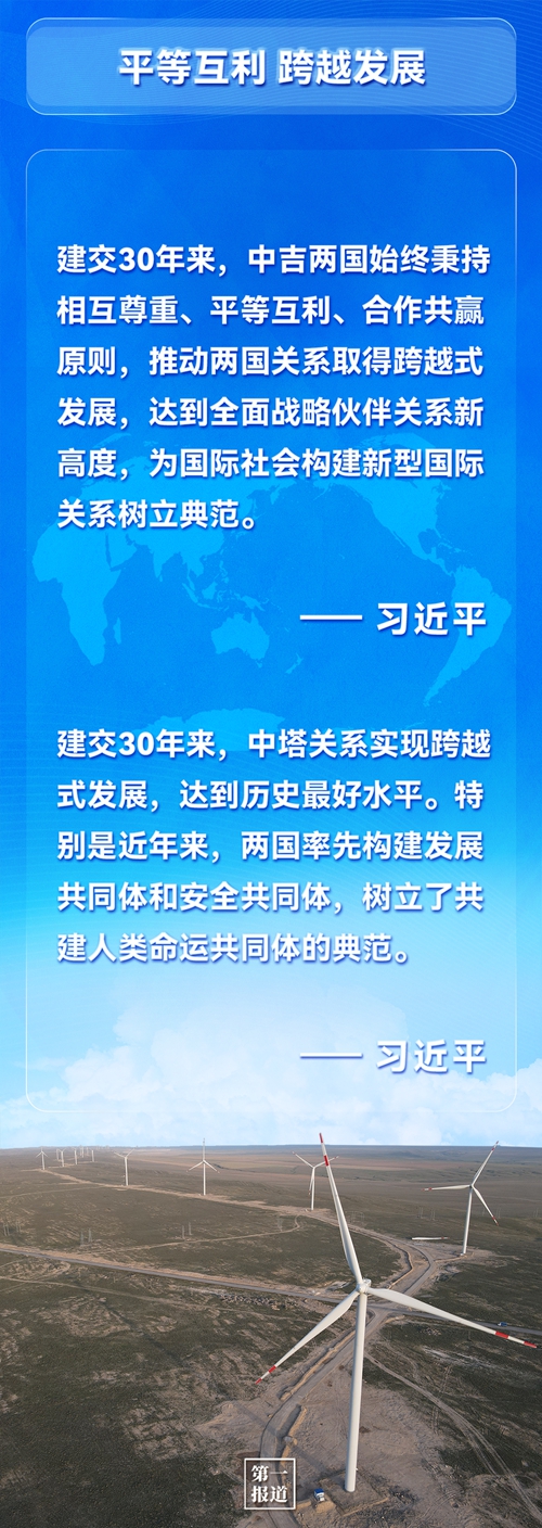 第一報(bào)道 | 建交三十年，習(xí)主席這樣評(píng)價(jià)與中亞五國(guó)關(guān)系