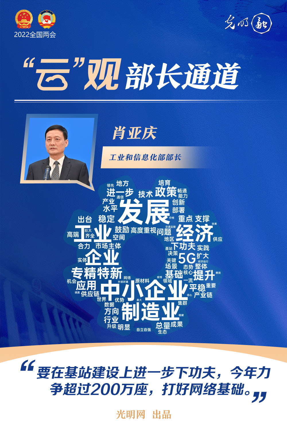【“云”觀部長(zhǎng)通道】一組詞云海報(bào)，帶你聆聽(tīng)三位部長(zhǎng)今年工作規(guī)劃