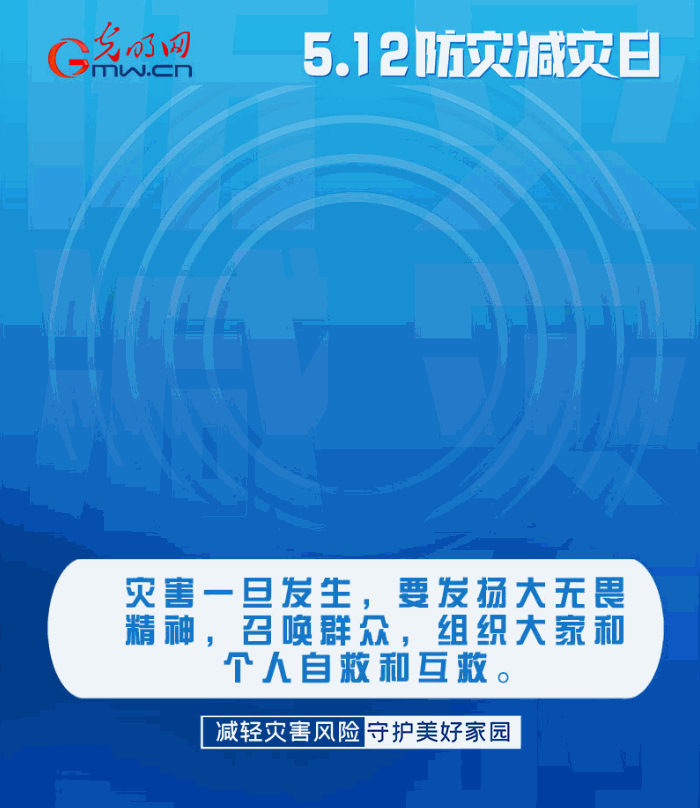 【動態海報】減輕災害風險，從這10個字開始