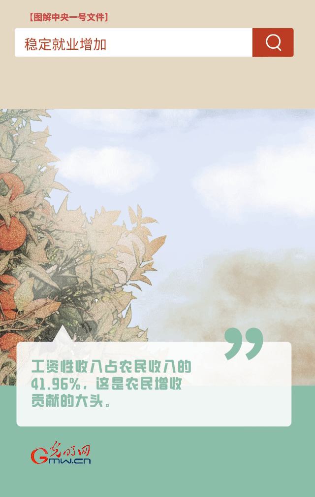 【圖解中央一號(hào)文件】“動(dòng)”漫海報(bào)丨今年如何讓農(nóng)民的“錢(qián)袋子”鼓起來(lái)？