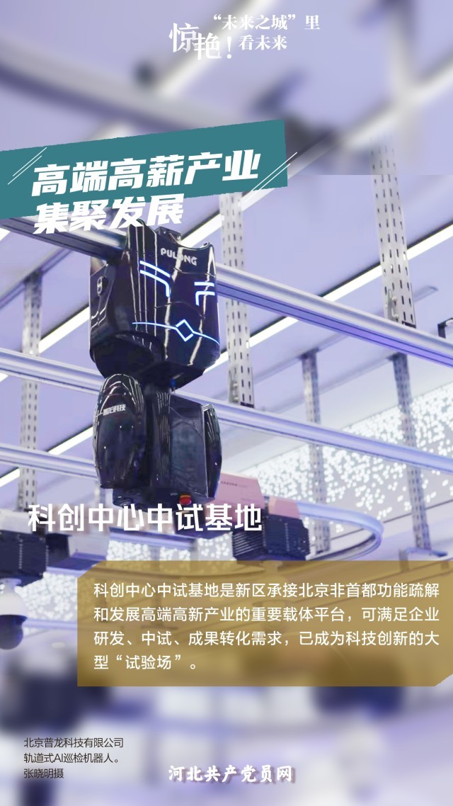 未來之城看未來  科創中心中試基地