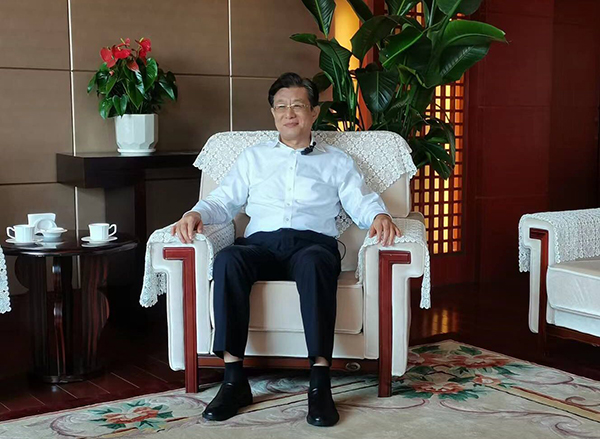 中國人民對外友好協會副會長李希奎。中國人民對外友好協會供圖