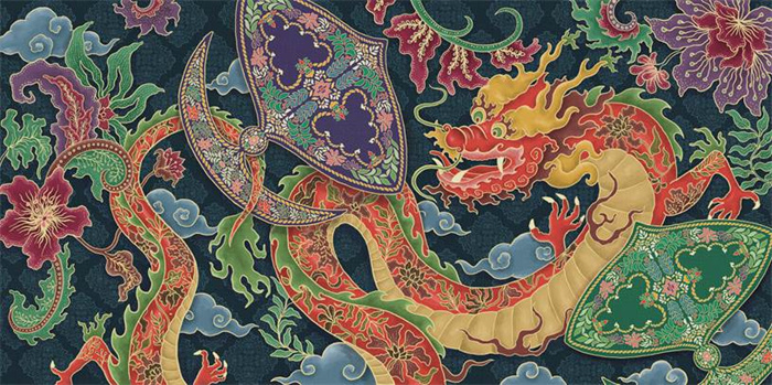 馬來西亞青年藝術家扎伊德·阿比丁創作的平面設計作品《一起翱翔天空：一次關于理解與友誼的紀念》。阿比丁供圖