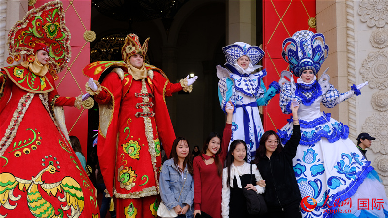 北京展覽館舉辦首屆俄羅斯“謝肉節(jié)”慶祝活動。人民網(wǎng) 褚夢琦攝