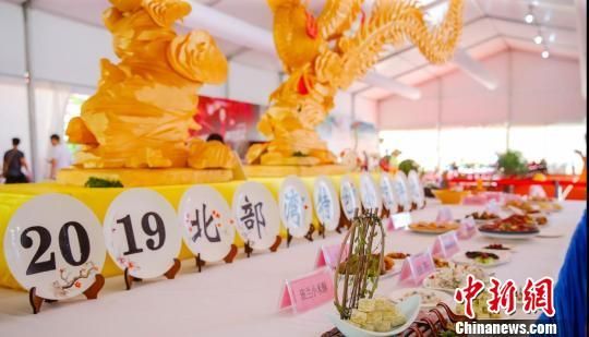 北部灣（海南儋州）旅游美食博覽會，舉辦美食評選活動　王子謙　攝