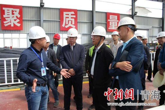 圖為生態環保專項督查現場。 孫舒亞攝