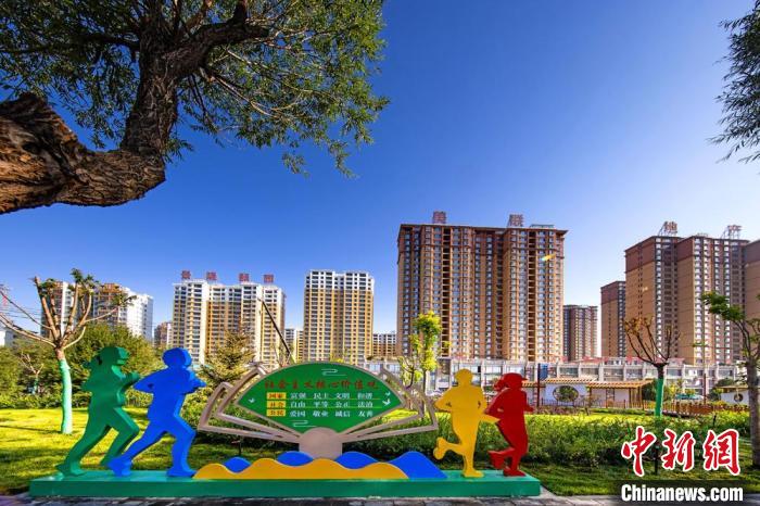 甘肅甘州：“口袋公園”扮靚街巷水生態修復“城市病”