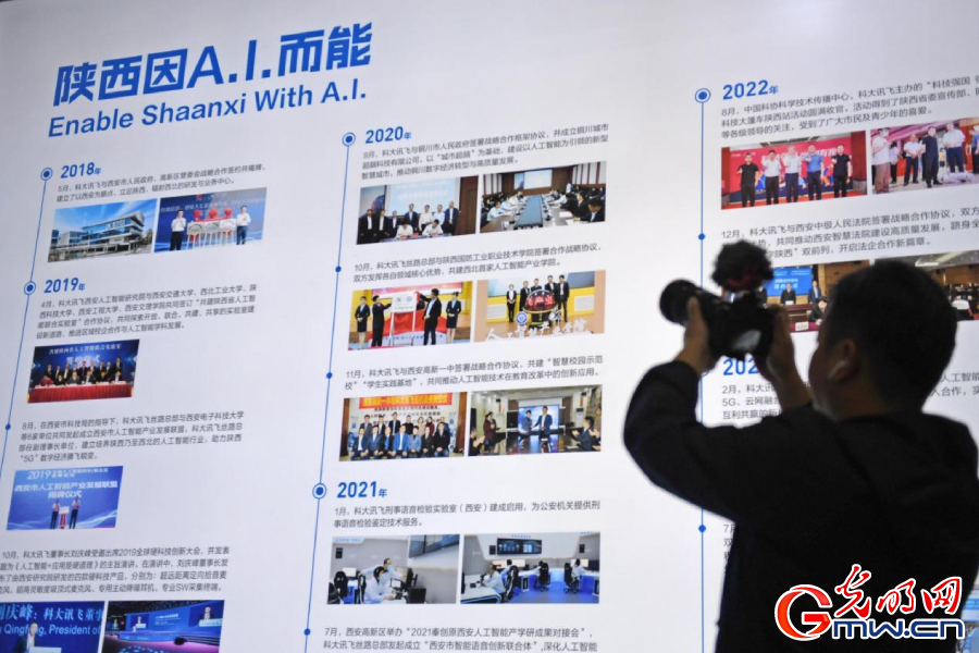 組圖丨AI、網絡安全、跨境電商……數字經濟如此 “陜”耀
