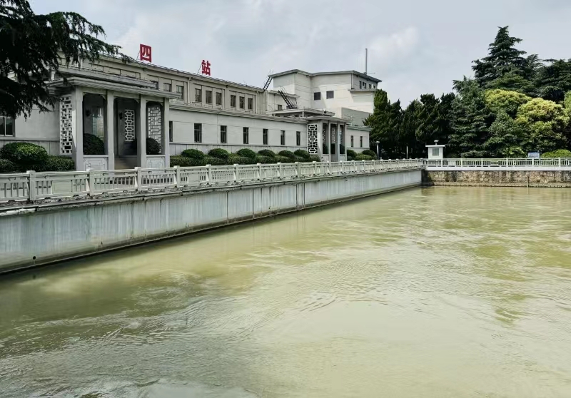 江都水利樞紐。受訪對象供圖