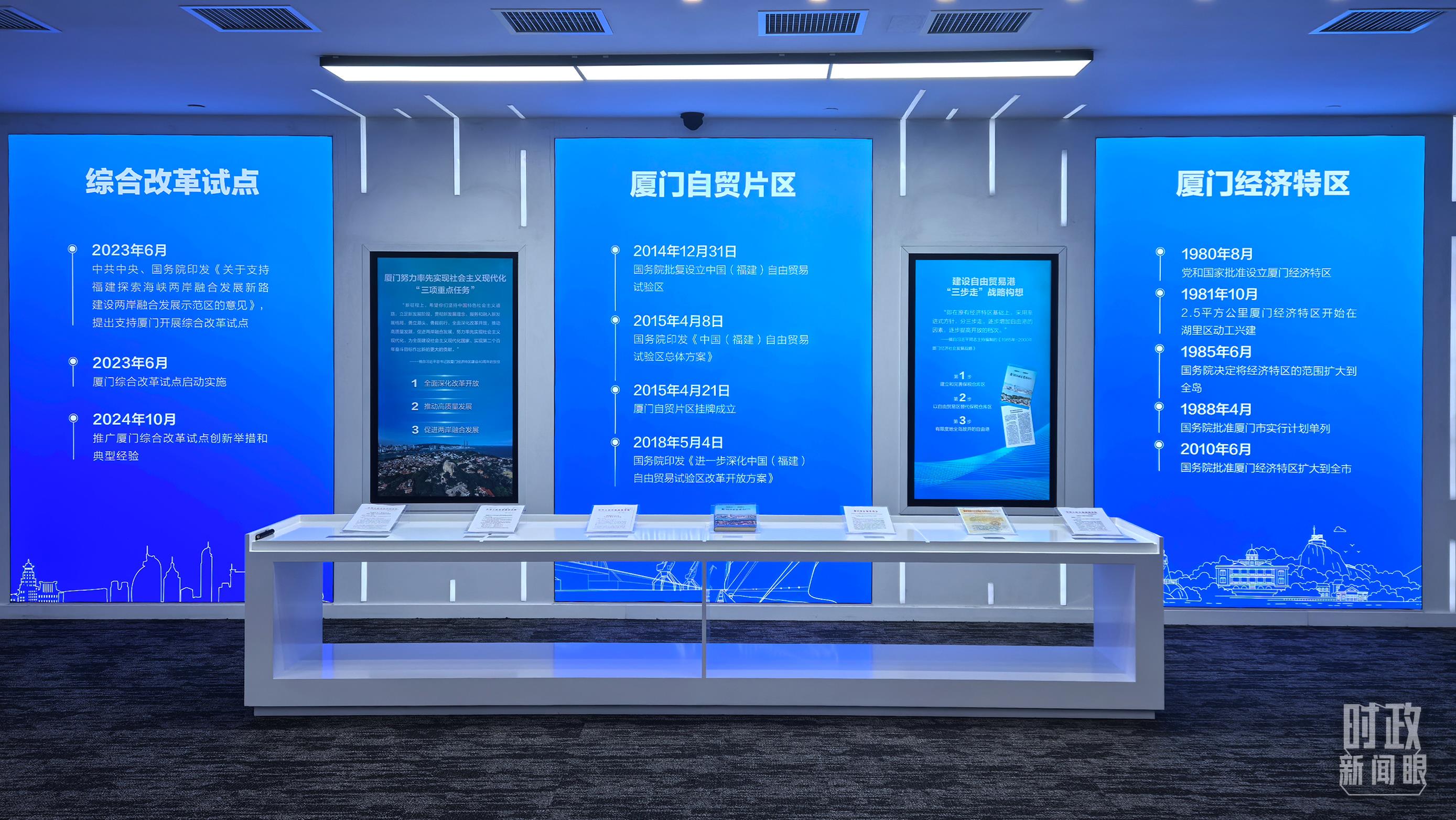 △中國（福建）自由貿易試驗區廈門片區。（總臺央視記者程鋮拍攝）