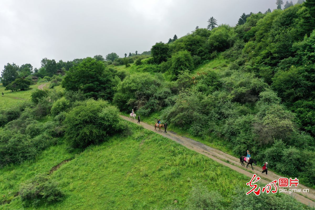 四川九寨溝：生態旅游漸熱
